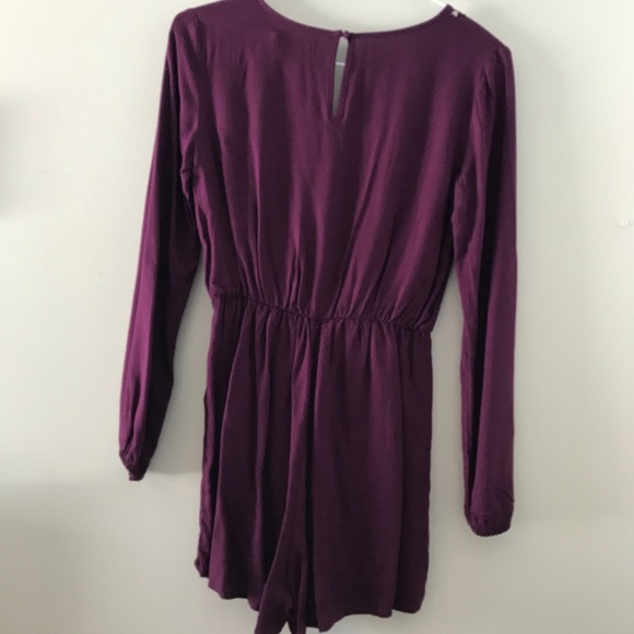 ❗️NWT❗️Purple Romper from Francesca’s - Picture 3 of 4